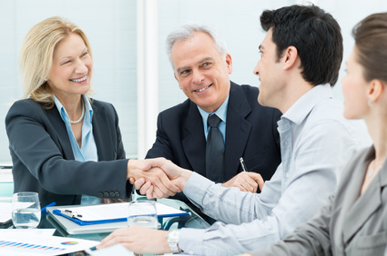 Business Handshake to Seal a Deal